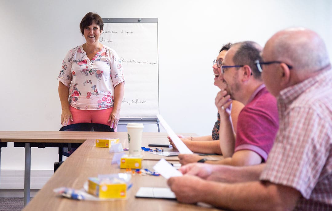 Salle de formation d'adultes