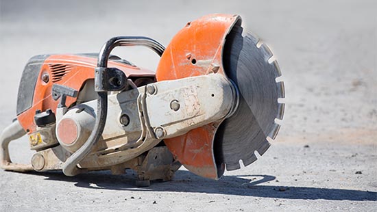 Outil découpe béton